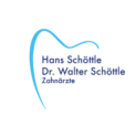 Logo der Zahnarztpraxis. Text Hans Schöttle, Dr. Walter Schöttle, Zahnärzte